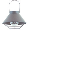 Solar Powered Steel Wire Hanging Lantern with On/Off Switch