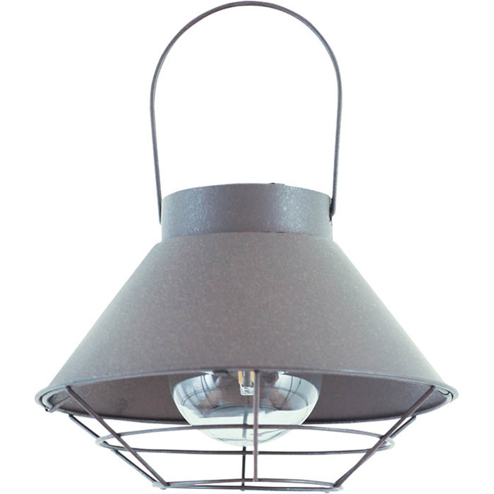 Solar Powered Steel Wire Hanging Lantern with On/Off Switch