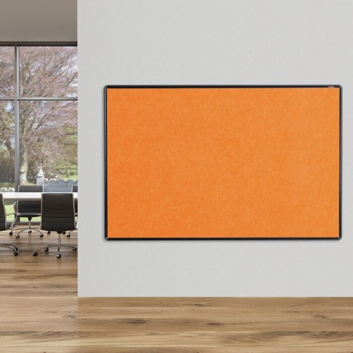 Shield Resist-a-Flame Coloured Frame Eco-Colour Noticeboard
