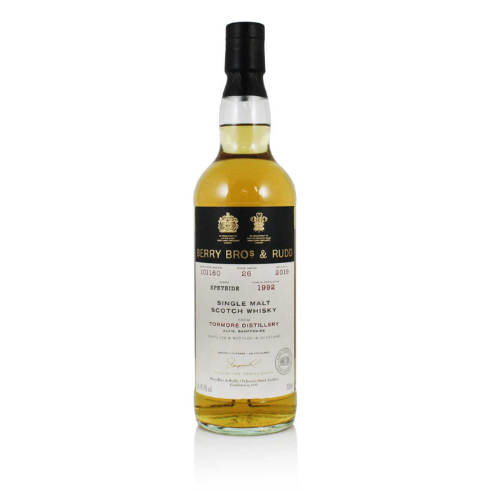 Tormore 1992 26 Year Old Berry's Cask #101160