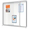 Nobo Premium Plus Lockable Whiteboard