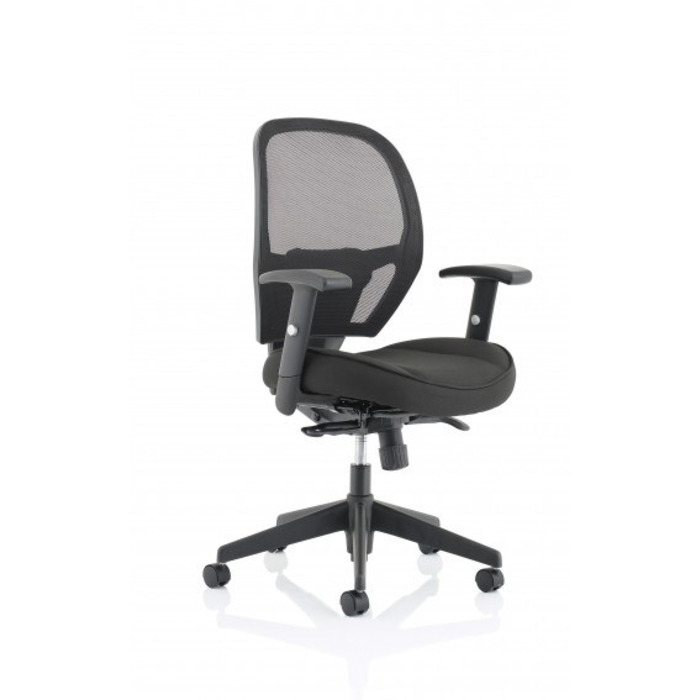 Denver Black Mesh Chair