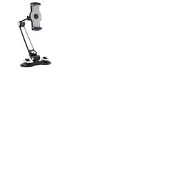 Aluminium Stand for Smartphones/Tablets 4 to 11" with Double Suction Cup Base