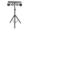 Portable Stage Lighting Set with Effects and Flood Lighting - Battery Powered
