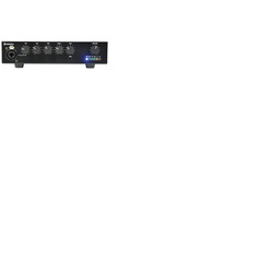 5 Channel Mixer-Amp with Mic and Line Inputs 90 Watts 100v Line or 8 ohm Output