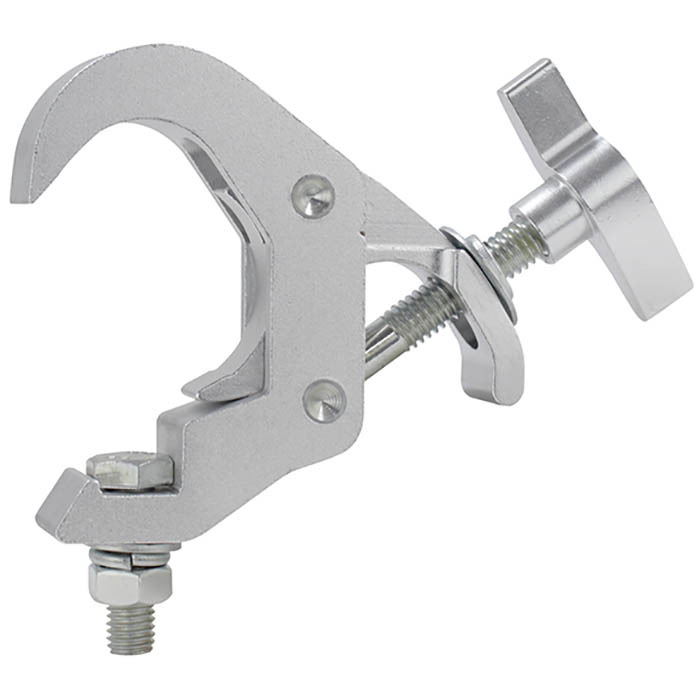 Lighting Clamp Self Locking 48-51mm 100Kg SWL - Silver