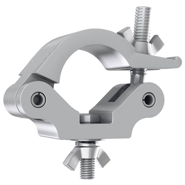 Clamp - Half Coupler For Lighting Bars 48-51mm 500Kg SWL - Silver