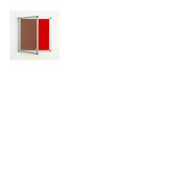 Eco-Sound Blazemaster Metropolitan Frame Tamperproof Noticeboard