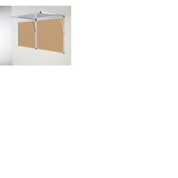 Eco-Sound Top-Hinged Corridor Tamperproof Blazemaster Noticeboard (*Supplied in 2 parts)