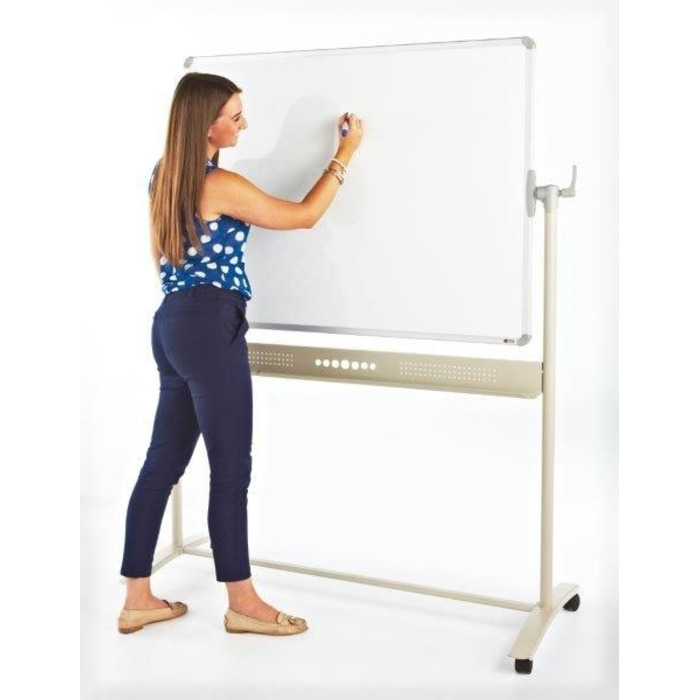 Mobile Revolving Magnetic Whiteboard