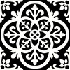 Floorpops Peel And Stick Floor Tiles 10 Piece Gothic Fine Decor FP2475