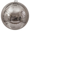 Professional Silver Mirror Ball 5mm x 5mm Facet - 50cm (20")