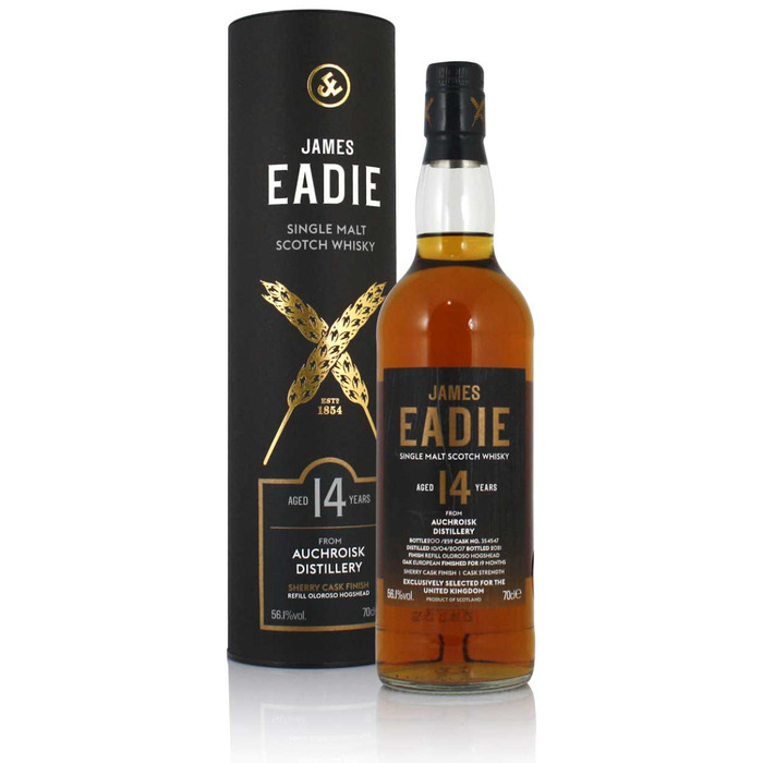 Auchroisk 2007 14 Year Old James Eadie Oloroso Cask #354547