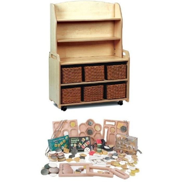 Mobile Welsh Dresser Storage Unit