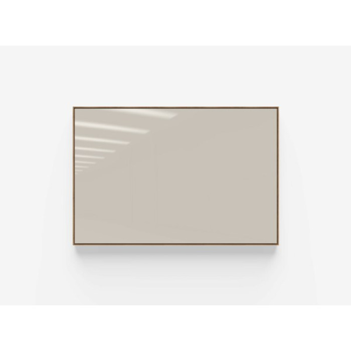 'Area' Oak Framed Glass Board