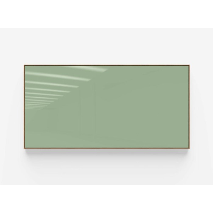 'Area' Oak Framed Glass Board