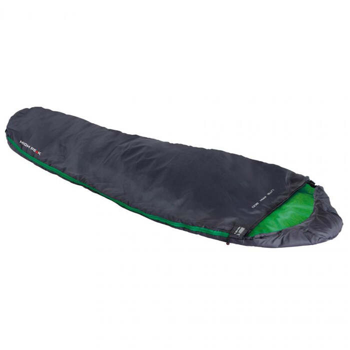 High Peak Easy Lite Pak 800 Sleeping Bag 210x75x50 Left - Dark Gray