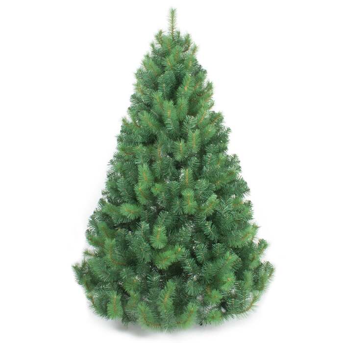 Rocky Green Artificial Christmas Tree by The Christmas Centre - 6ft, 7ft, 7ft / 2. 1m