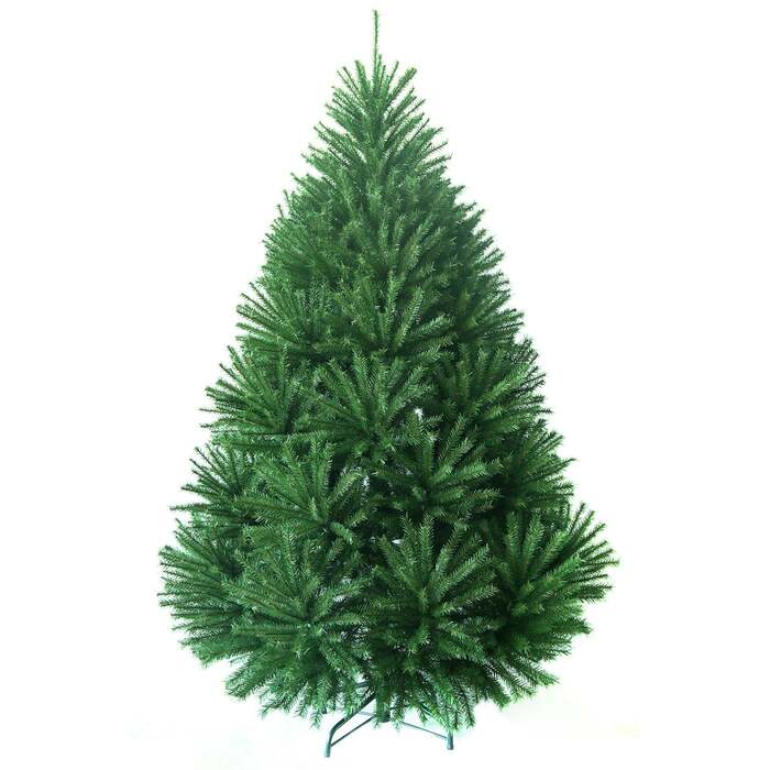 Noma Blenheim Spruce Christmas Tree with 100% PVC tips and Metal Stand-6ft, 7ft, 7ft / 2. 1m