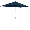 Bracken Outdoors 2. 7m Crank and Tilt Graphite 34mm Pole Round Garden Parasol