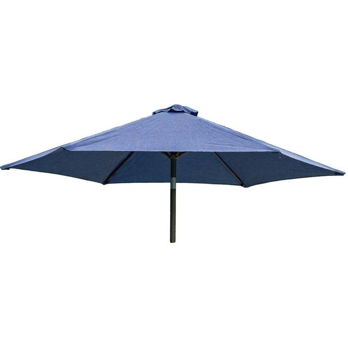 Alexander Rose 2. 5m Aluminium Round Garden Parasol - Blue