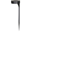 Solar LED Garden Spike Lights with Orange Up and Down Light - Pack of 2