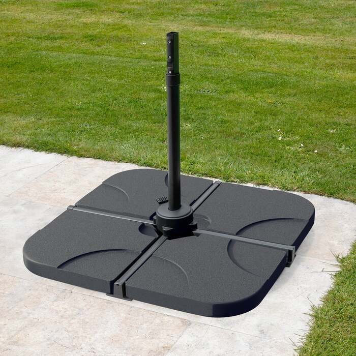 Bracken Outdoors Standard 4 Part Base Set for Cantilever Parasol
