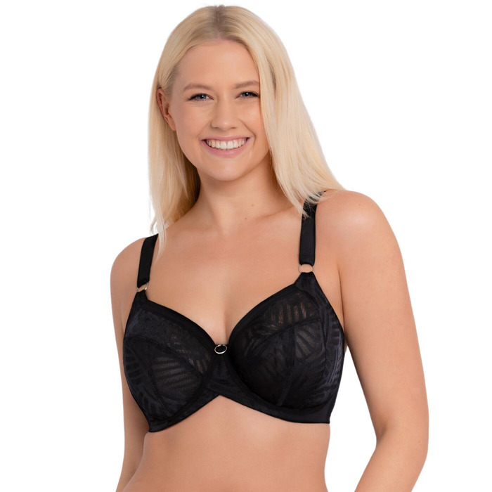 Curvy Kate Wonderfull Vibe Full Cup Balcony Bra - Black - 32JJ