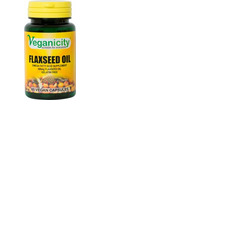 Flaxseed Oil 500mg Capsules | Vegan Supplement Store | FREE Shipping