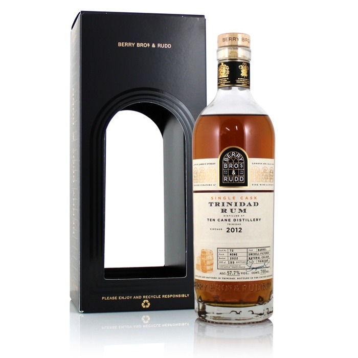 Ten Cane 2012 Berry's Cask #72
