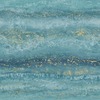 Semper Marble Wallpaper Teal / Gold Muriva 189504