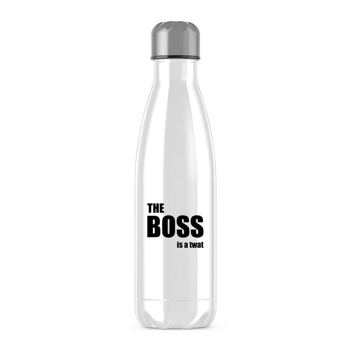 The Boss Is A . . . Swearing Water Bottle