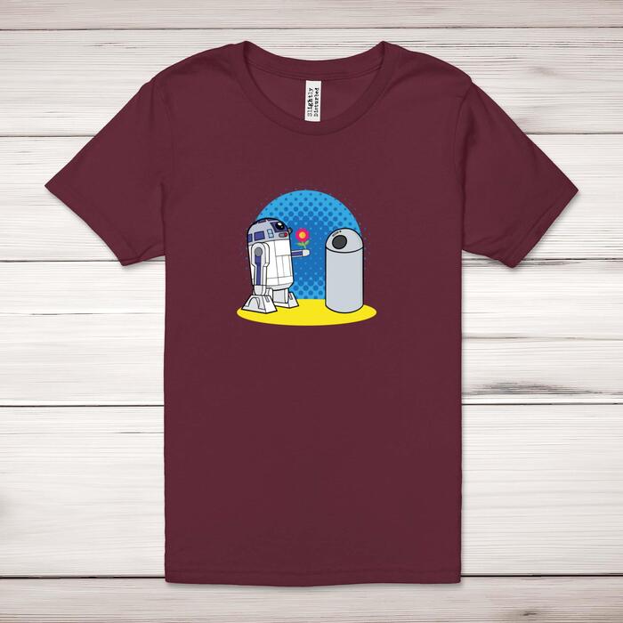 R2D2 In Love Adult T