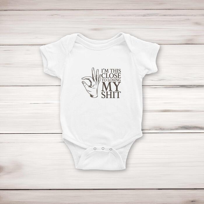 Losing My Shit Babygrow