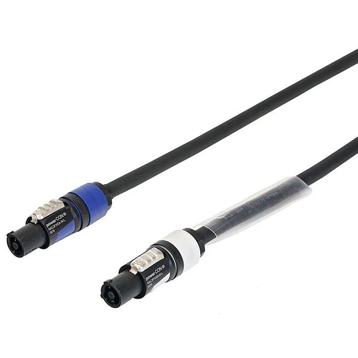 Powercon to Powercon 2. 5mm Titanex Rubber Cable - 5m