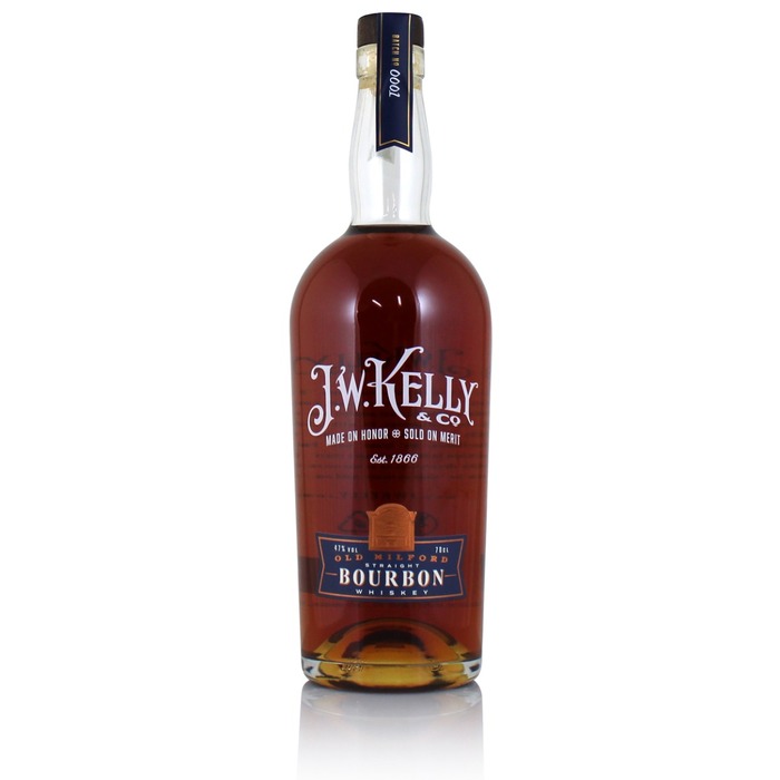 J. W. Kelly Old Milford Straight Bourbon Whiskey