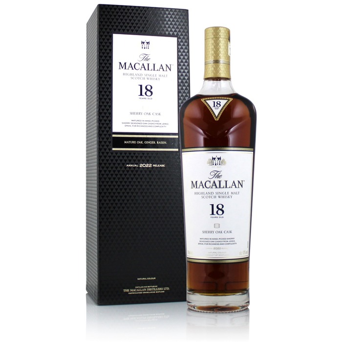 Macallan 18 Year Old Sherry 2022 Edition