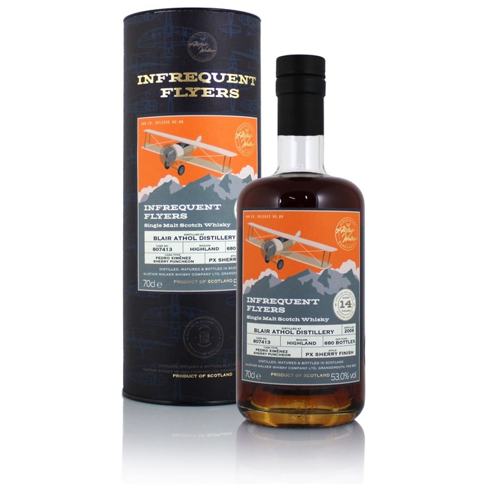 Blair Athol 2008 14 Year Old Infrequent Flyers Cask #807413