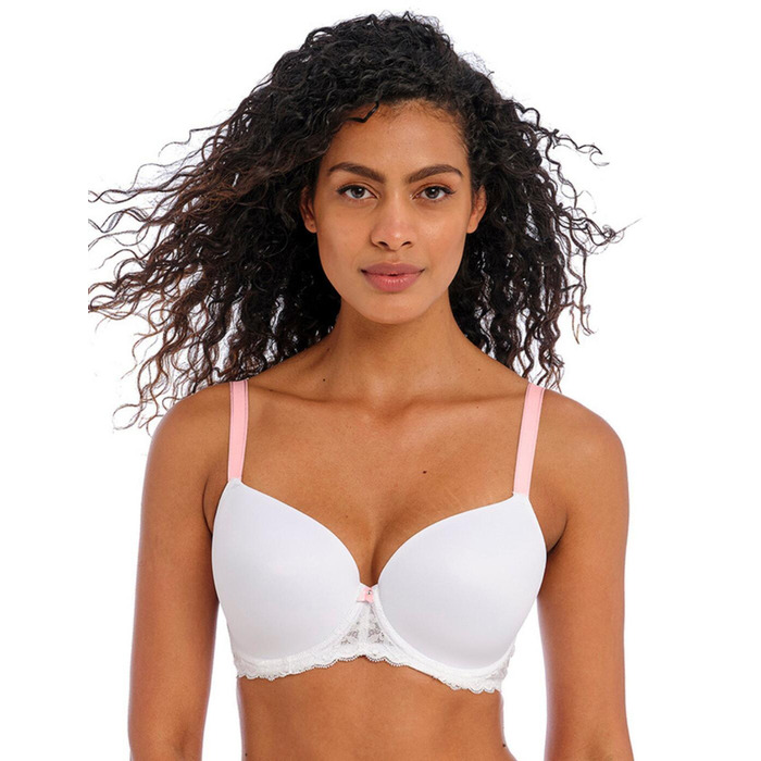 Freya Offbeat Moulded Bra - White - 32F