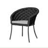 Alexander Rose Cordial Luxe Outdoor Dining Chair with Cushion