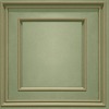 Forbidden Fruit Panel Wallpaper Sage Green / Gold World of Wallpaper 39008