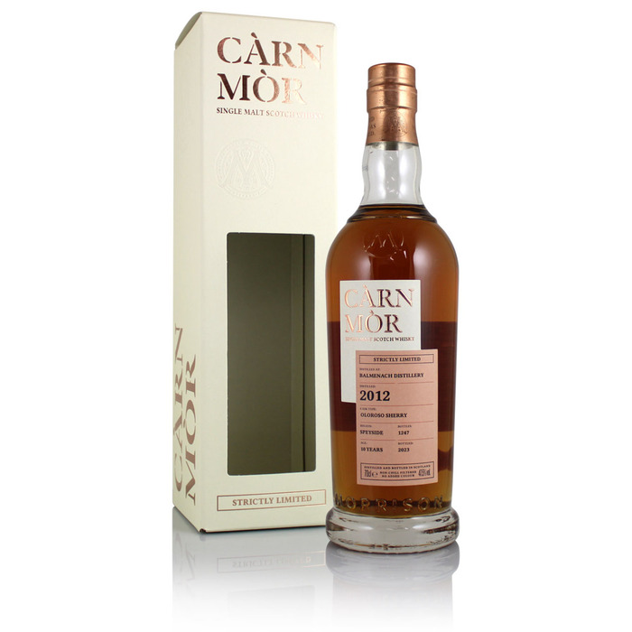 Balmenach 2012 10YO Oloroso Casks Carn Mor Strictly Limited