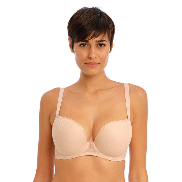Freya Tailored Plunge T Shirt Bra - Natural Beige - 28E