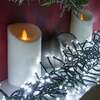 White LED Multi-Function Christmas Cluster Lights