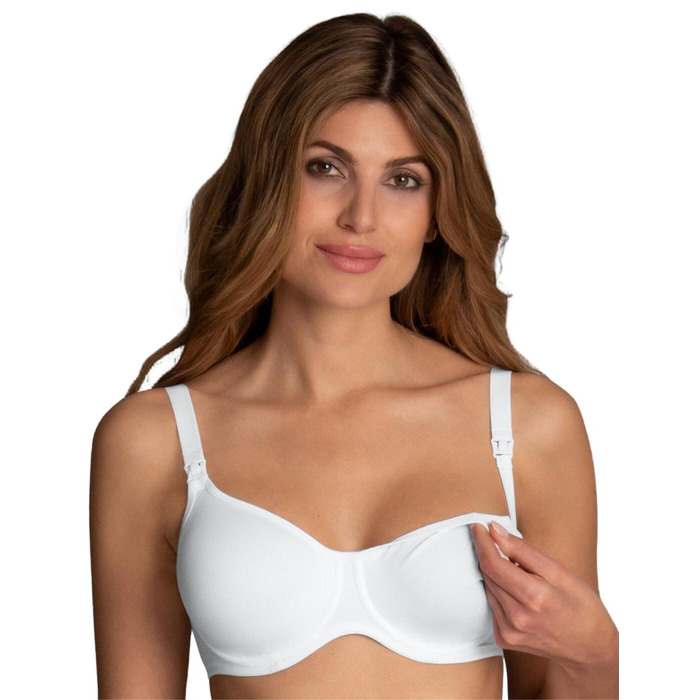 Anita Maternity Basic Underwired Nursing Bra - White - 42F