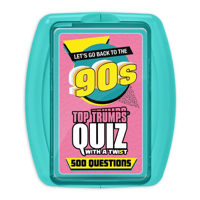 1990's Top Trumps Quiz Card Game