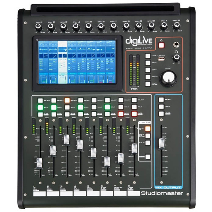 StudioMaster DigiLive 16 Channel 8 Output Digital Mixer