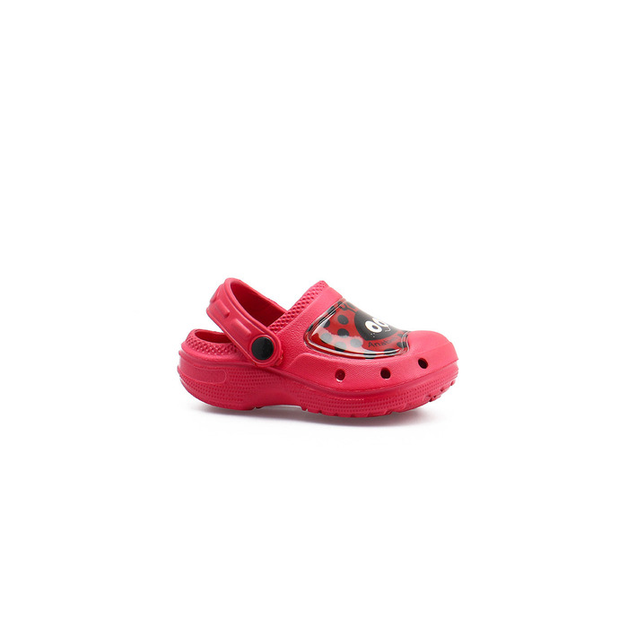 Rouchette Anabel Kids Clog - Red