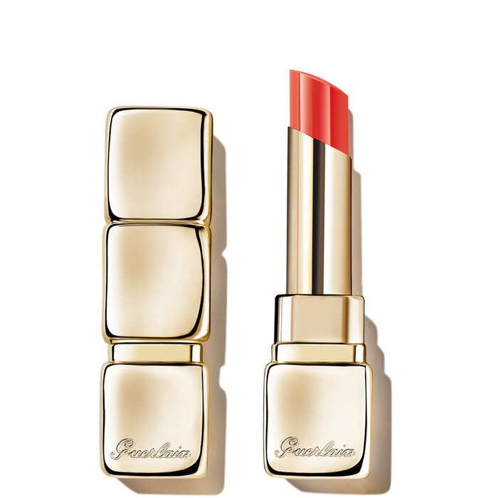 Guerlain KissKiss Shine Bloom Plumping Lipstick Peach Kiss 319