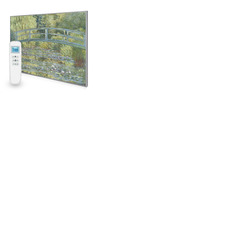 995x1195 The Pond With Water Lilies Image Nexus Wi-Fi Infrared Heating Panel 1200W - Electric Wall Panel Heater